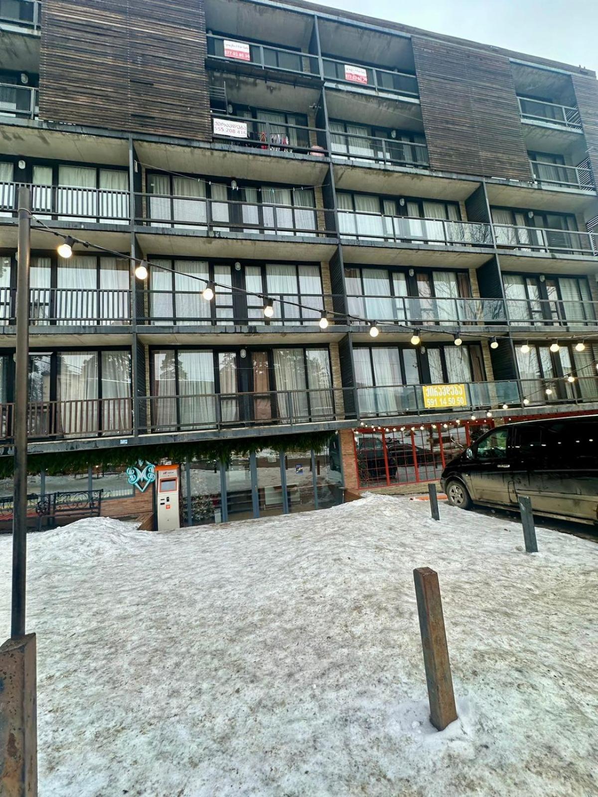 Mgzavrebi Apartment In 巴库里阿尼 外观 照片